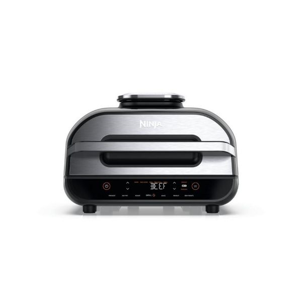 Ninja AG551UK Foodi MAX Health Grill & Air Fryer - Black/Stainless Steel_main