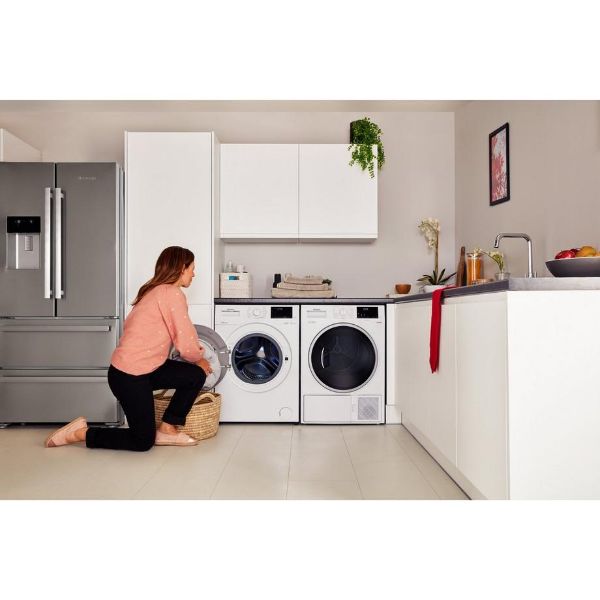 Blomberg LTH38420W 8kg Heat Pump Tumble Dryer - White_view