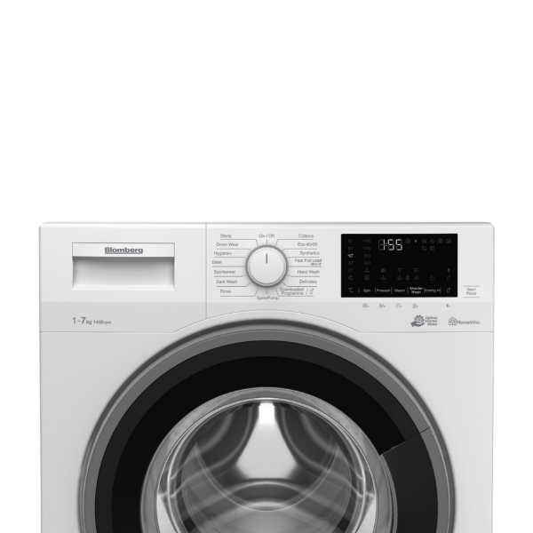 Blomberg LWF174310W 7kg 1400 Spin Washing Machine with Bluetooth Connection - White_top