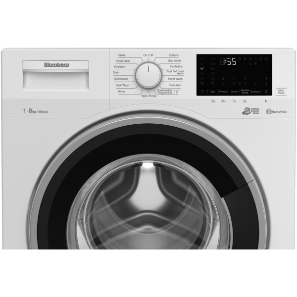 Blomberg LWF184610W 8kg 1400 Spin Washing Machine - White_top
