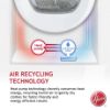 Hoover HLEH9A2DE 9kg Heat Pump Tumble Dryer_air