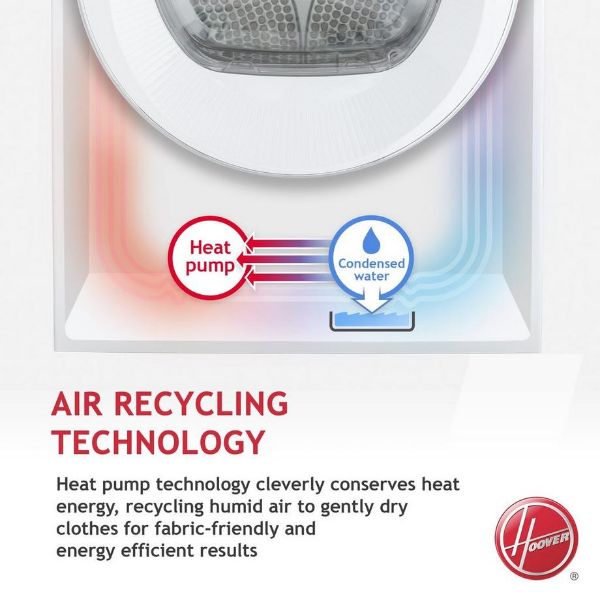 Hoover HLEH9A2DE 9kg Heat Pump Tumble Dryer_air