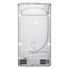LG GSLV50PZXL 91.3cm Frost Free American Style Fridge Freezer - Shiny Steel_back