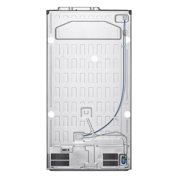 LG GSLV50PZXL 91.3cm Frost Free American Style Fridge Freezer - Shiny Steel_back