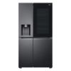 LG GSXV90MCAE Frost Free American Style Fridge Freezer - Matt Black_main