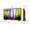 LG 32LQ630B6LA 32" HD Ready HDR Smart LED TV with AI Sound and WebOS Smart Platform_dimen