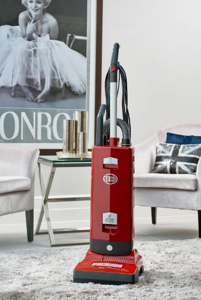 Sebo 91503GB X7 Bagged Upright Vacuum Cleaner - Red_view