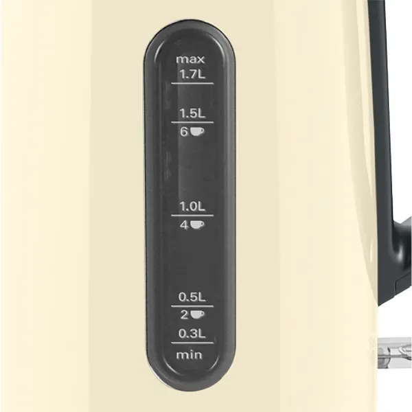 Bosch TWK4P437GB 1.7 Litre Traditional Kettle - Cream_display