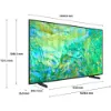 Samsung UE85CU8000KXXU UHD 4K HDR TV_dimen