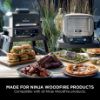 Ninja 4718J800EUUK Woodfire Universal Adjustable Stand & Side Table - Black_view