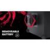 Sharp CP-LS200 Wireless Portable Speaker - Black_battery