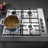 Hisense GM642XHS 60cm Gas Hob - Stainless Steel_view