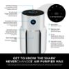 Shark HP300UK NeverChange5 Air Purifier Max - White_info