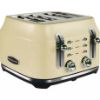 Rangemaster RMCL4S201CM 4 Slice Toaster - Matte Cream_main
