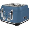 Rangemaster RMCL4S201SB 4 Slice Toaster - Stone Blue_main