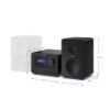 Sharp XL-B520D DAB+ Hi-Fi Micro System  - Black_dimen