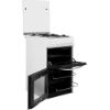 Picture of Indesit ID5G00KMW 50cm Freestanding Double Oven Gas Cooker in White - Discontinued