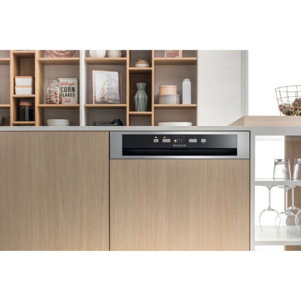 Picture of Hotpoint HBC2B19X Full Size Semi Integrated Dishwasher-Discontinued