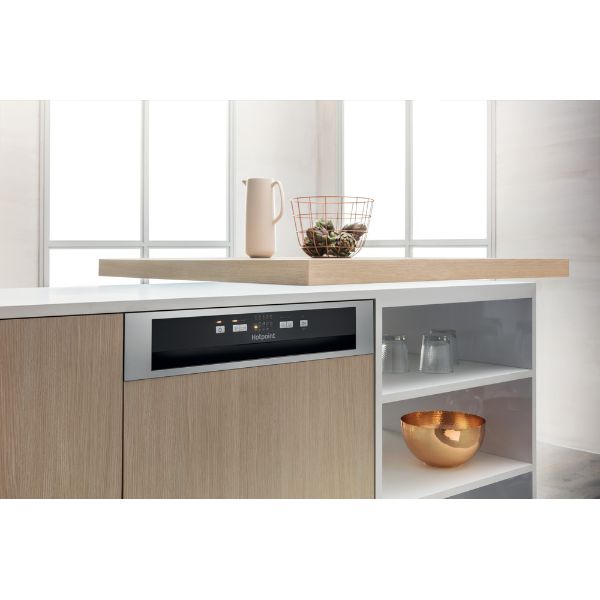 Picture of Hotpoint HBC2B19X Full Size Semi Integrated Dishwasher-Discontinued