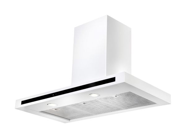 Picture of Rangemaster 105440 100 Hi-Lite Cooker Hood in White-HLTHDS100WH - Display Model