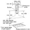 Picture of Neff D69SH52N0B N50 90cm Wall-Mounted Cooker Hood in Stainless Steel-Discontinued