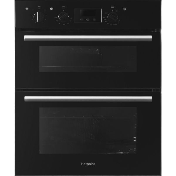 Picture of Hotpoint DU2540BL Integrated Double Oven in Black - Discontinued