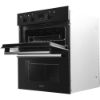 Picture of Hotpoint DU2540BL Integrated Double Oven in Black - Discontinued