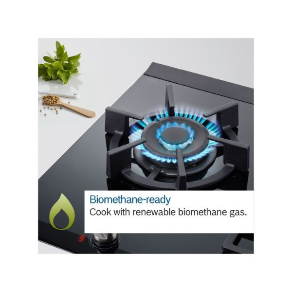 Picture of Bosch PPS9A6B90 Series 6 90cm Gas Hob in Black - Discontinued