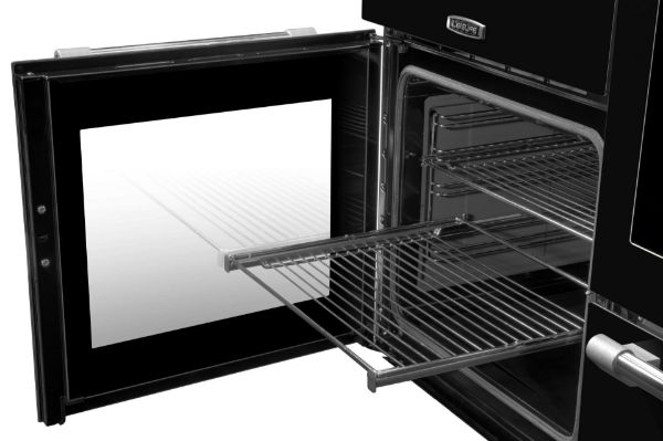 Picture of Leisure CK100C210K Cookmaster 100cm Electric Range Cooker with Five Ceramic Zones in Black