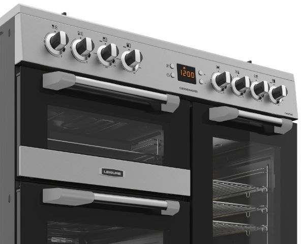 Picture of Leisure CS90F530X Cuisinemaster 90cm Dual Fuel Range Cooker with Three Ovens in Stainless Steel