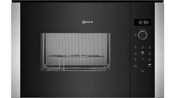 Picture of Neff HLAGD53N0B N 50 Built In Microwave Oven in Black-Discontinued