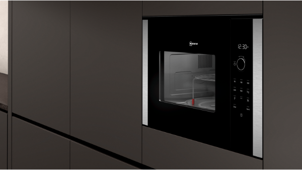 Picture of Neff HLAGD53N0B N 50 Built In Microwave Oven in Black-Discontinued
