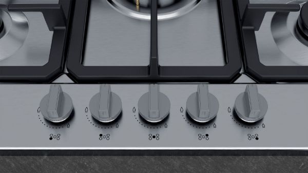 Picture of Neff T27BB59N0 75 cm Stainless Steel Gas Hob