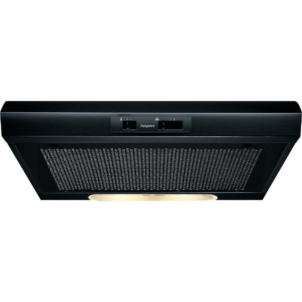 Picture of Hotpoint PSLMO65FLSK Visor Cooker Hood in Black