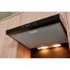 Picture of Hotpoint PSLMO65FLSK Visor Cooker Hood in Black