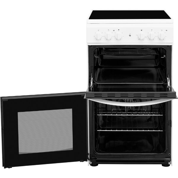 Picture of Indesit ID5V92KMW 50cm Electric Freestanding Double Cooker