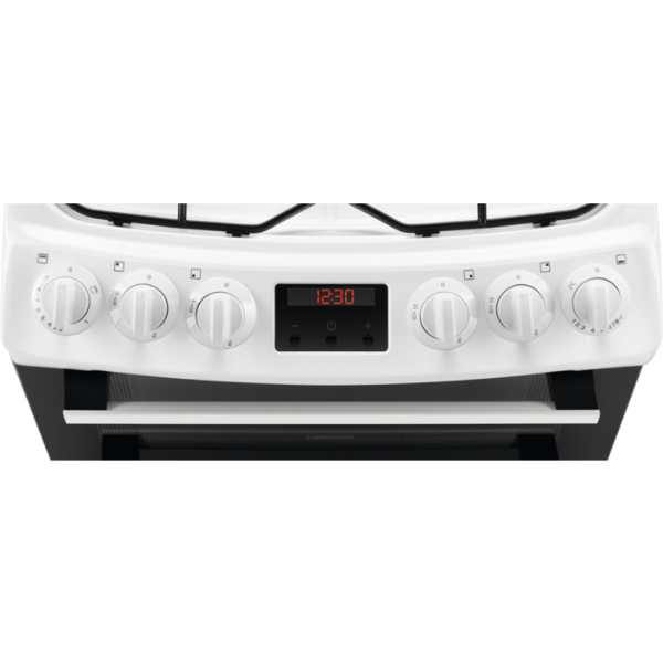 Picture of Zanussi ZCG43250WA 55cm Gas Cooker with Electric Grill