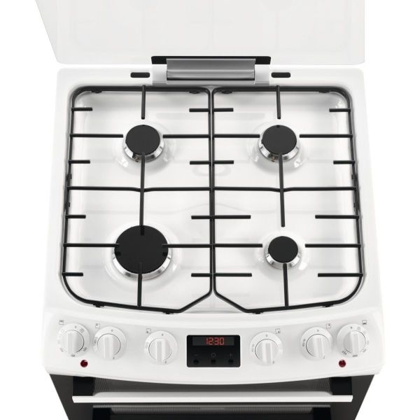Picture of Zanussi ZCK66350WA Electric Cooker with Gas Hob
