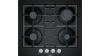 Picture of Bosch PNP6B6B90 60cm Series 4 Gas Hob in Black - Discontinued