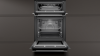 Picture of Neff U2ACM7HH0B Built In WiFi Enabled Double Oven with Pyrolytic Cleaning and EasyClean in Stainless Steel