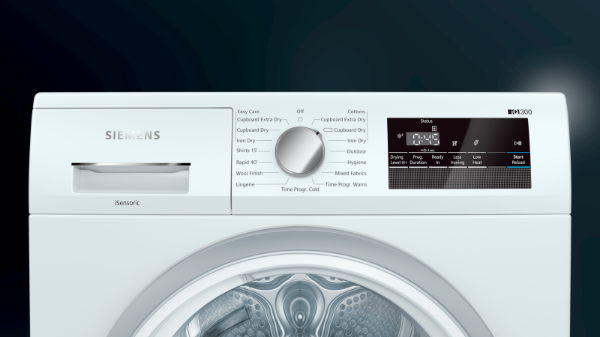Picture of Siemens WT45N202GB iQ300 8kg Condenser Tumble Dryer-Discontinued