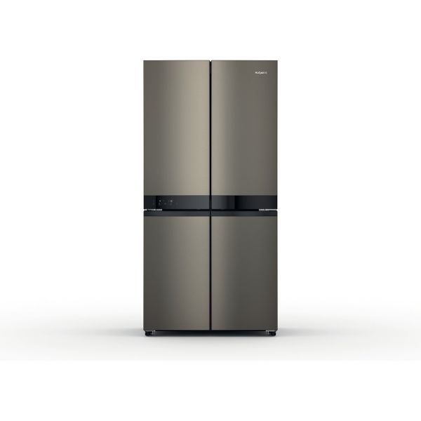 Picture of Hotpoint HQ9U1BL Active 4 Door Fridge Freezer in Black Stainless Steel-Discontinued