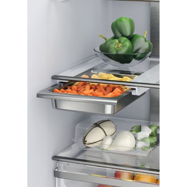 Picture of Hotpoint HQ9U1BL Active 4 Door Fridge Freezer in Black Stainless Steel-Discontinued
