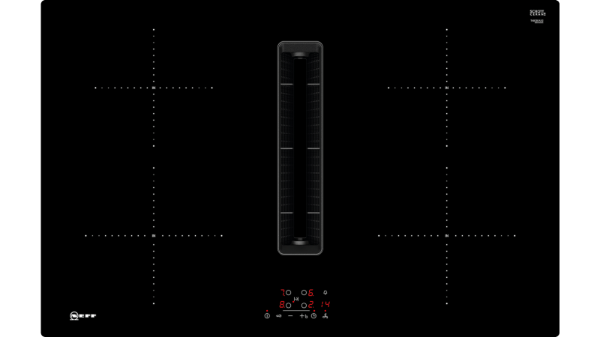 Picture of Neff T48CB1AX2 80cm N 50 Induction Hob with Integrated Ventilation System-Discontinued