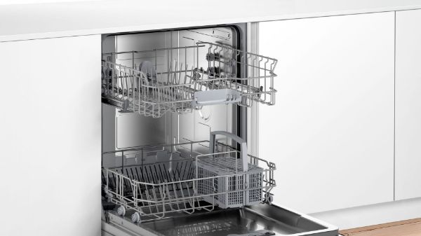 Picture of Bosch SMI2ITS33G Serie 2 Wifi Enabled Semi Integrated Dishwasher in Stainless Steel