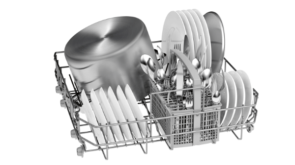 Picture of Bosch SMI2ITS33G Serie 2 Wifi Enabled Semi Integrated Dishwasher in Stainless Steel