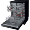 Picture of Hotpoint HFC3C26WCBUK Full Size Dishwasher in Black with Flexiload