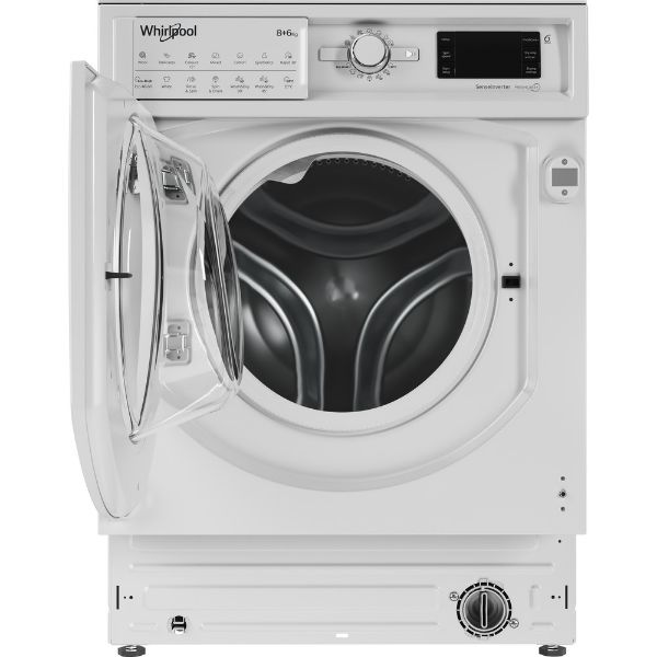 Picture of Whirlpool BIWDWG861484 8kg Wash 6kg Dry 1400 Spin Integrated Washer Dryer
