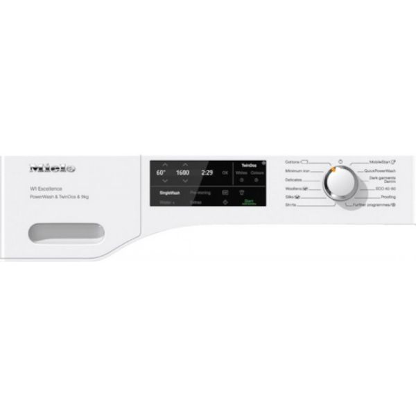 Picture of Miele WEI865 WCS 9kg Washing Machine with PWash & TDos in White