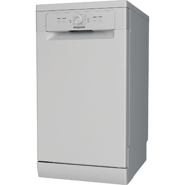 Picture of Hotpoint HSFE1B19SUKN 45cm Slimline Dishwasher in Silver